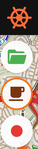 Navigation button panel